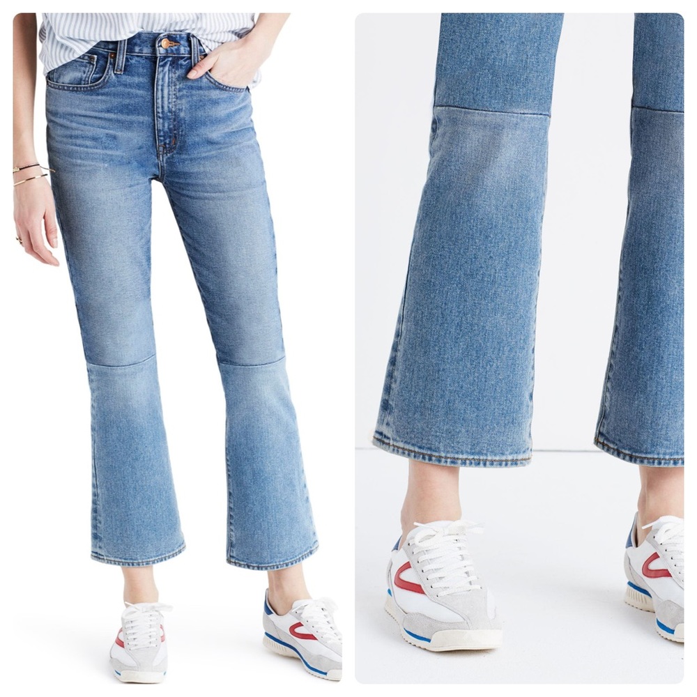 Madewell Retro Crop Bootcut Jeans